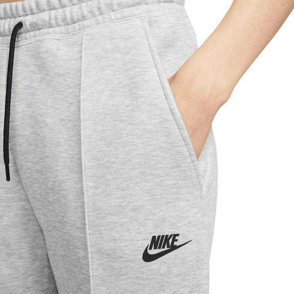 Calças de corrida desportivas Fleece Tech para senhora/senhora (Cinzento / 3/5