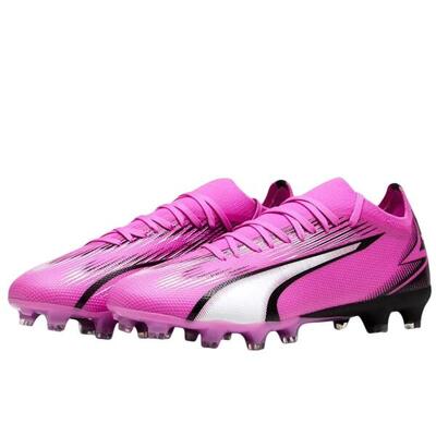 Botas de Fútbol Ultra Match para Hombre Rosa