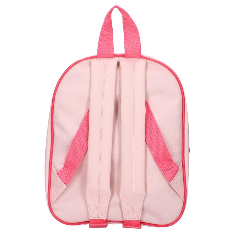 Rucsac Peppa Pig, 29 x 22 x 9 cm, cu un compartiment, bretele ergonomice, intari