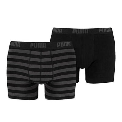 Boxershorts voor heren (set van 2) (zwart)