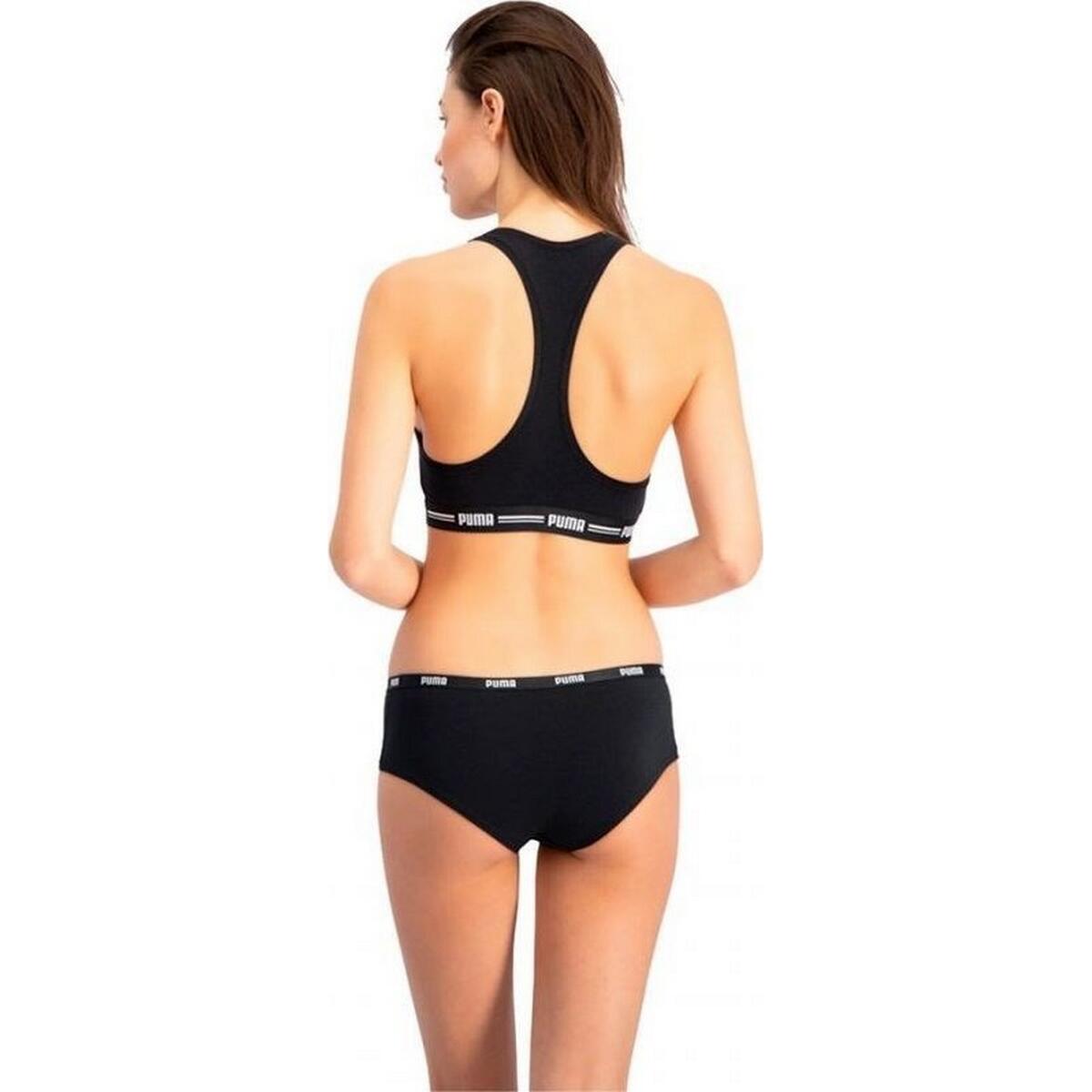 Dames Hipster Slips (Set van 2) (Zwart) 4/4