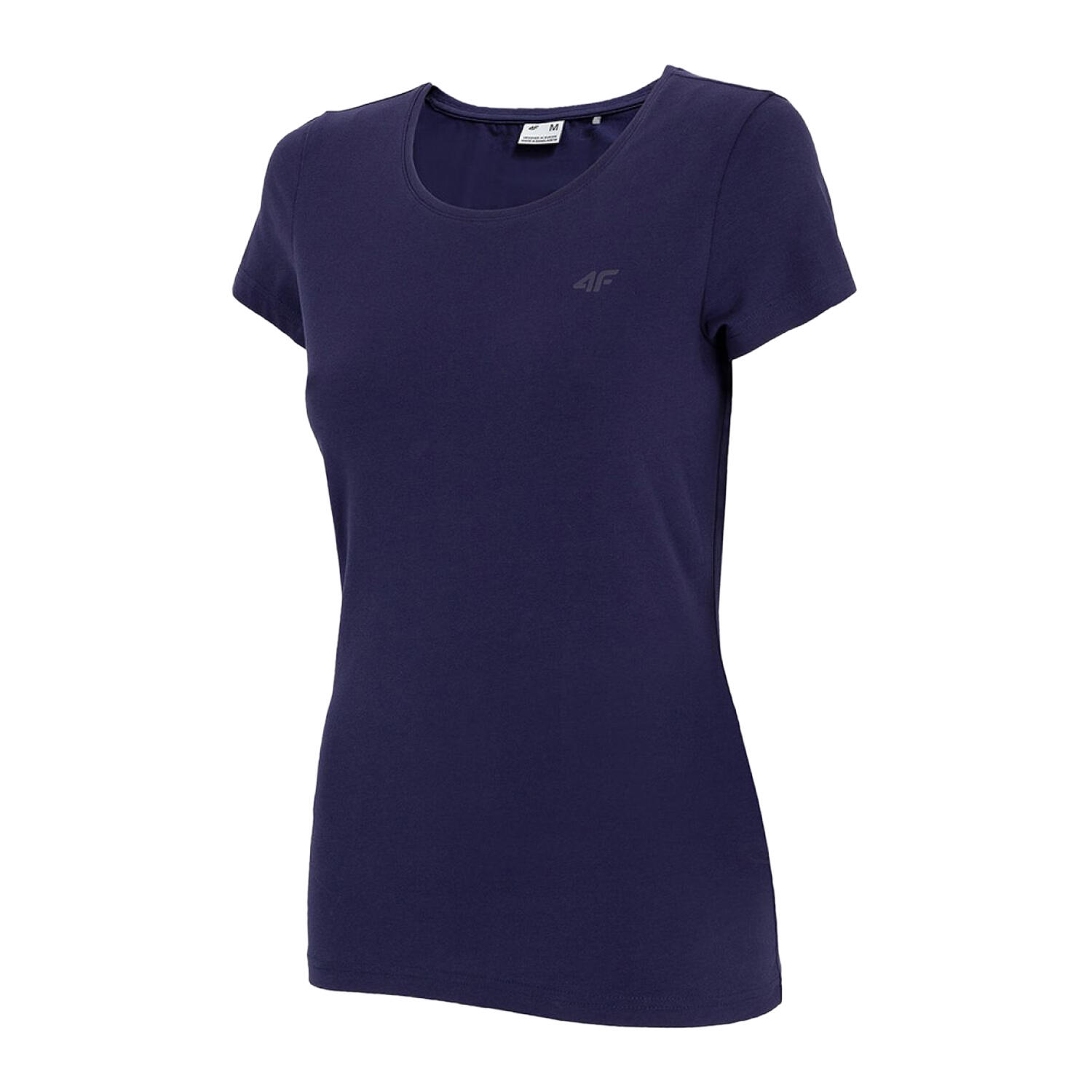 4F T-Shirt H4L22 Mulher Azul Marinho