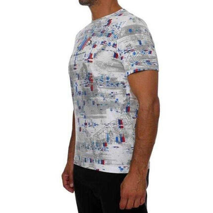Camiseta Diseño BMW para Hombre Gris