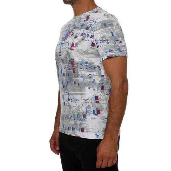 Camiseta Diseño BMW para Hombre Gris