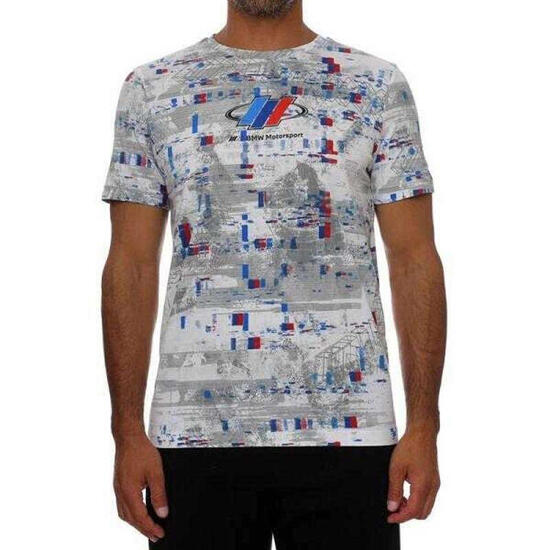 Tshirt Motif/style BMW Homme (Gris)