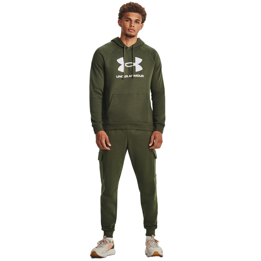 Sweat À Capuche Motif/style Logo Homme (Vert) 4/7