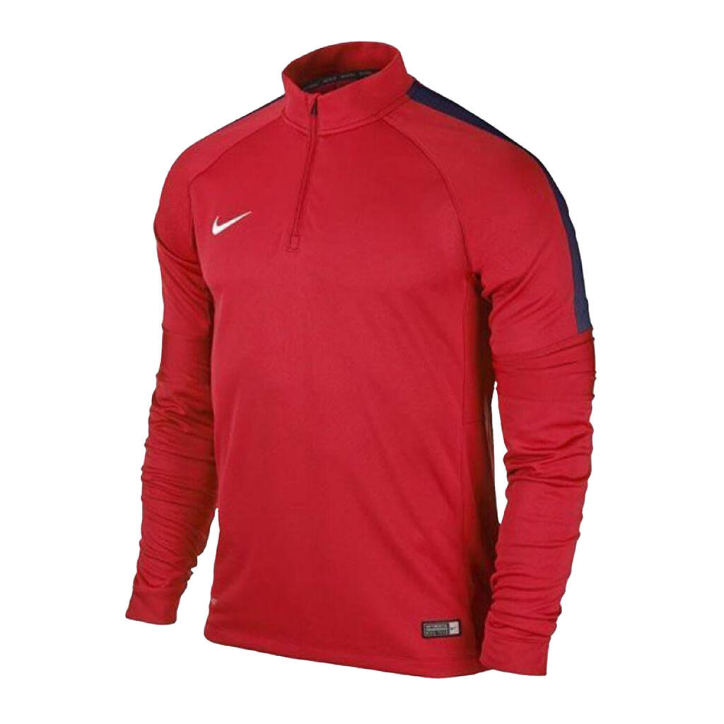 Childrens/Kids Squad 15 Ignite Quarter Zip Training Top (Red)