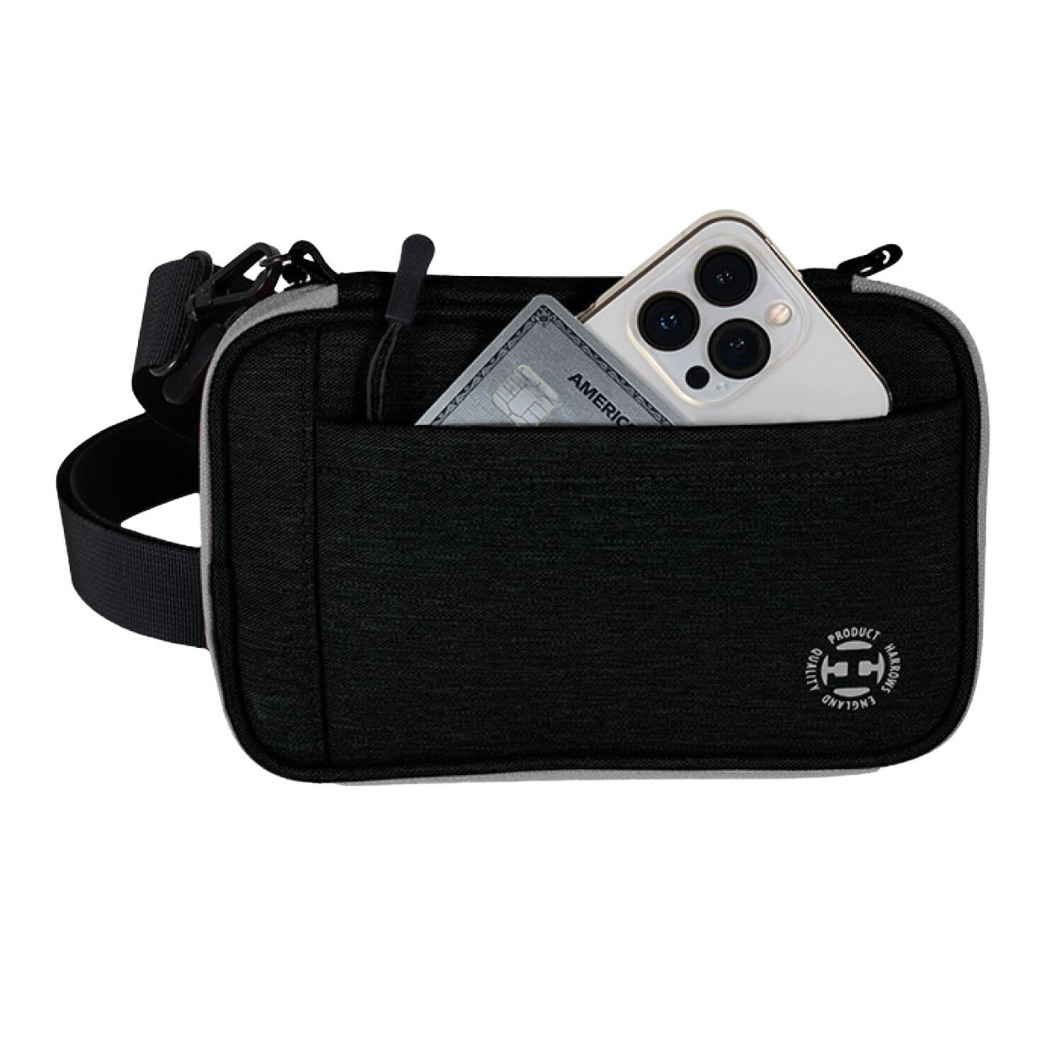 Estuche para Dardos Smart Case 6 Negro, Gris 3/4
