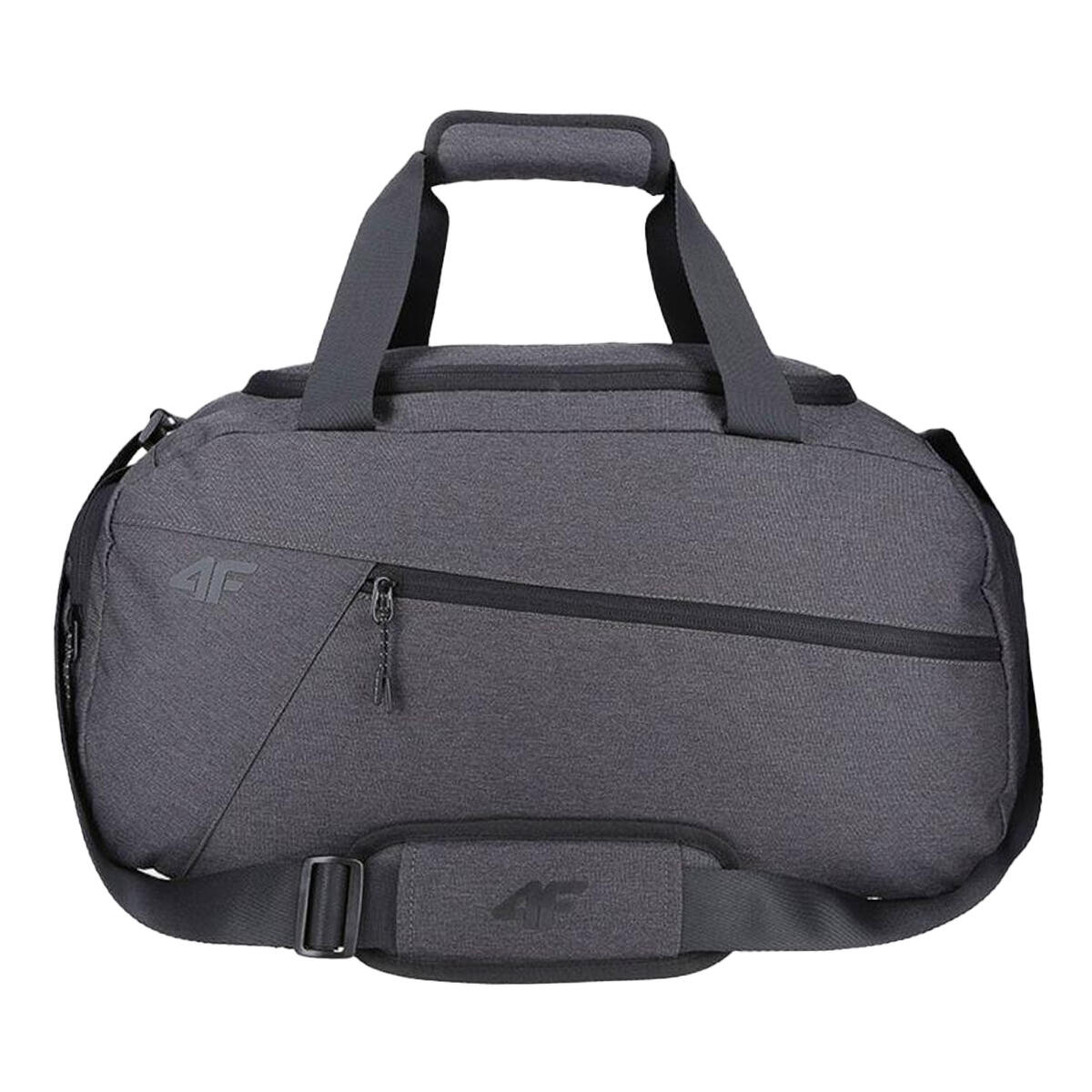 4F SS23ABAGM043 Saco de tiracolo 25L Cinzento / Prateado