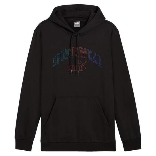 Dames Ess+ Lab Gradient Logo Hoodie (Zwart)