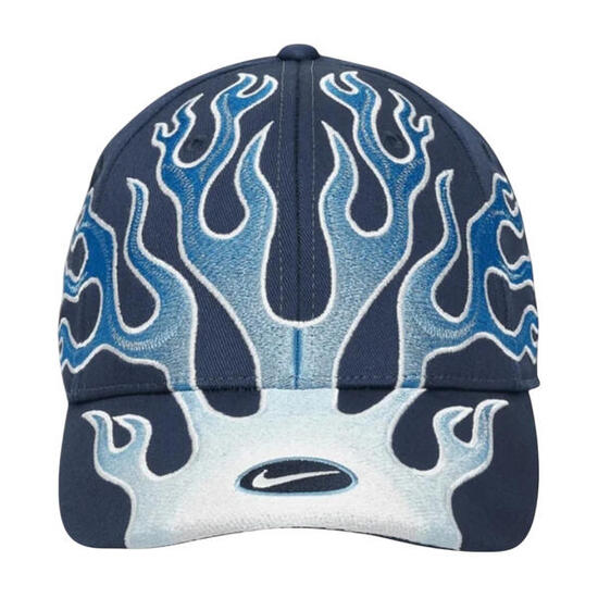 Cappellino Da Baseball Fiamme Adulto Unisex Nike Club Blu Navy