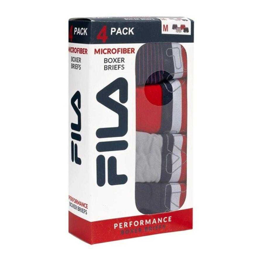 Boxers PERFORMANCE Homme (Bleu Marine / Rouge / Gris) 3/3
