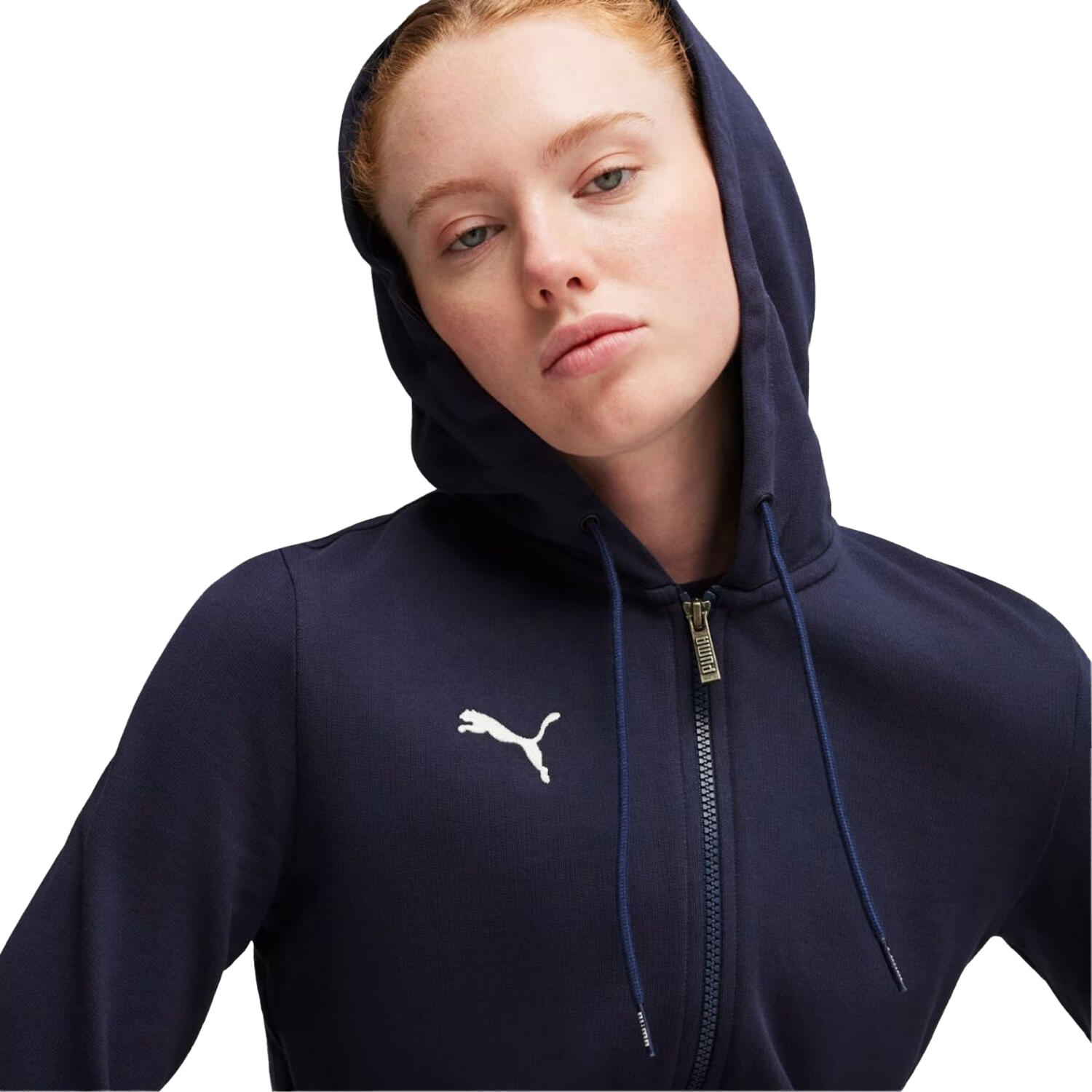 Puma Teamgoal Sweat à Capuche Femme - Marine 3/4