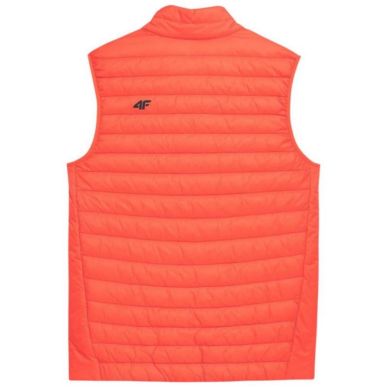 SS23TDJAM082 Gilet Imbottito Uomo 4F 4FSS23TDJAM082 Arancio 2/2