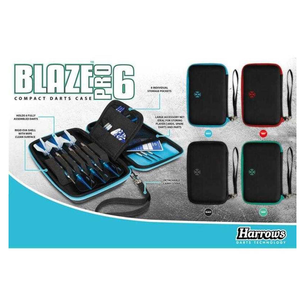 Étui Pour Fléchettes BLAZE PRO (Noir / Bleu) 3/3