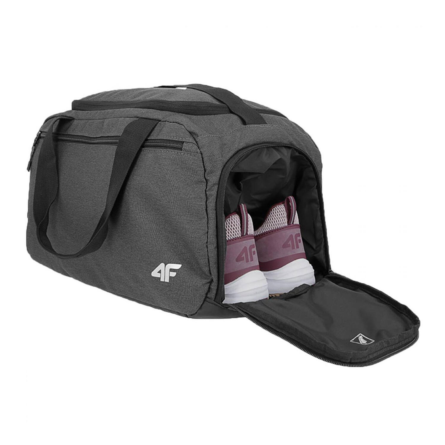 U050 25L Duffeltas (Grijs/zilver) 3/4