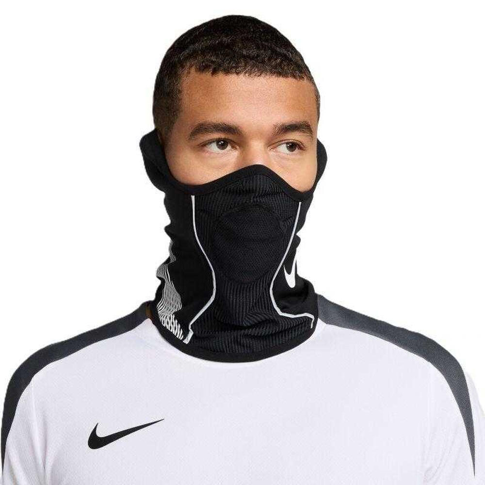 NIKE Gola de Pescoço Academy em poliéster para homem Preto / Branco