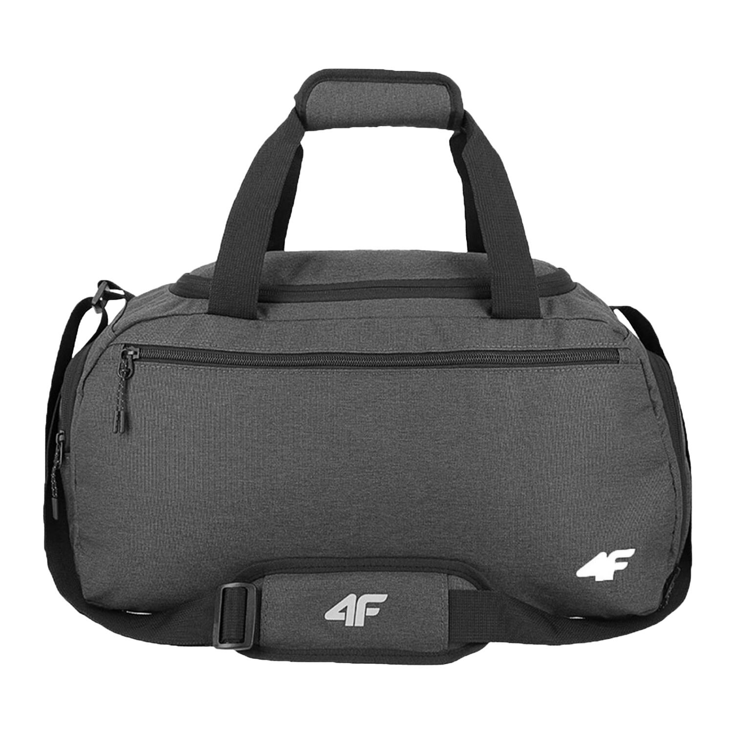 U050 saco de viagem 25l cinzento / prateado