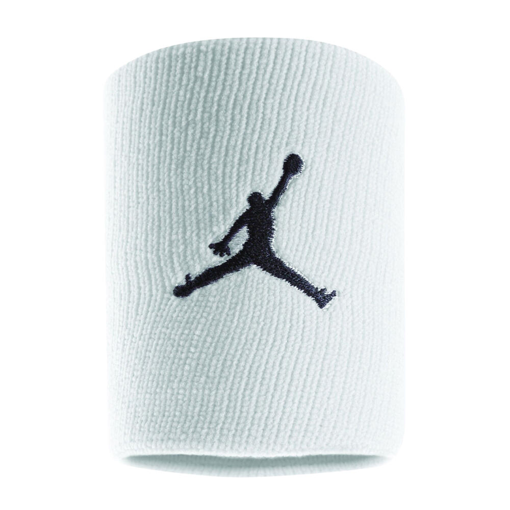 Polsino Per Sudore Misura Confezione 2 Nike Jordan Jumpman Bianco 2/2