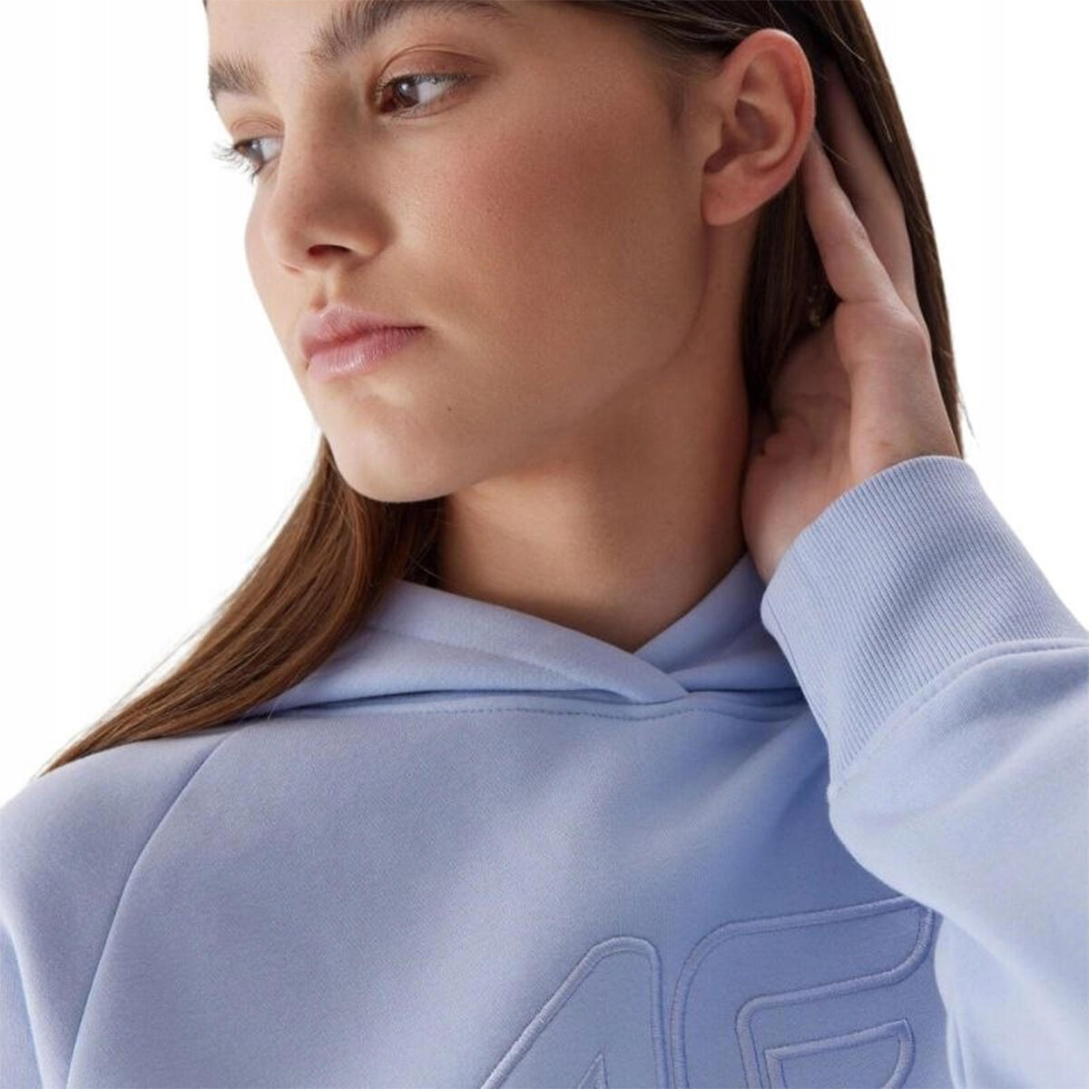 Sweat À Capuche AW23TSWSF0765 Femme (Violet Clair) 4/5