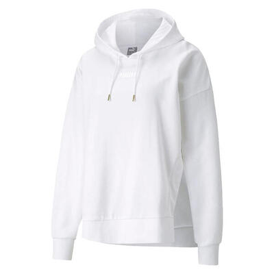 Dames haar tr hoodie (geel)
