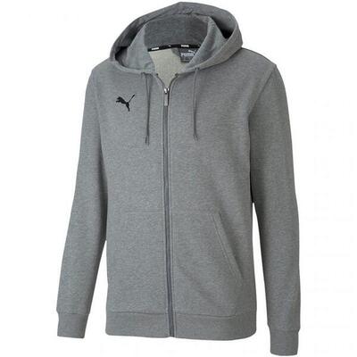 Felpa Con Cappuccio E Zip Intera Casual Con Cappuccio Uomo Puma Team Goal 23 Blu