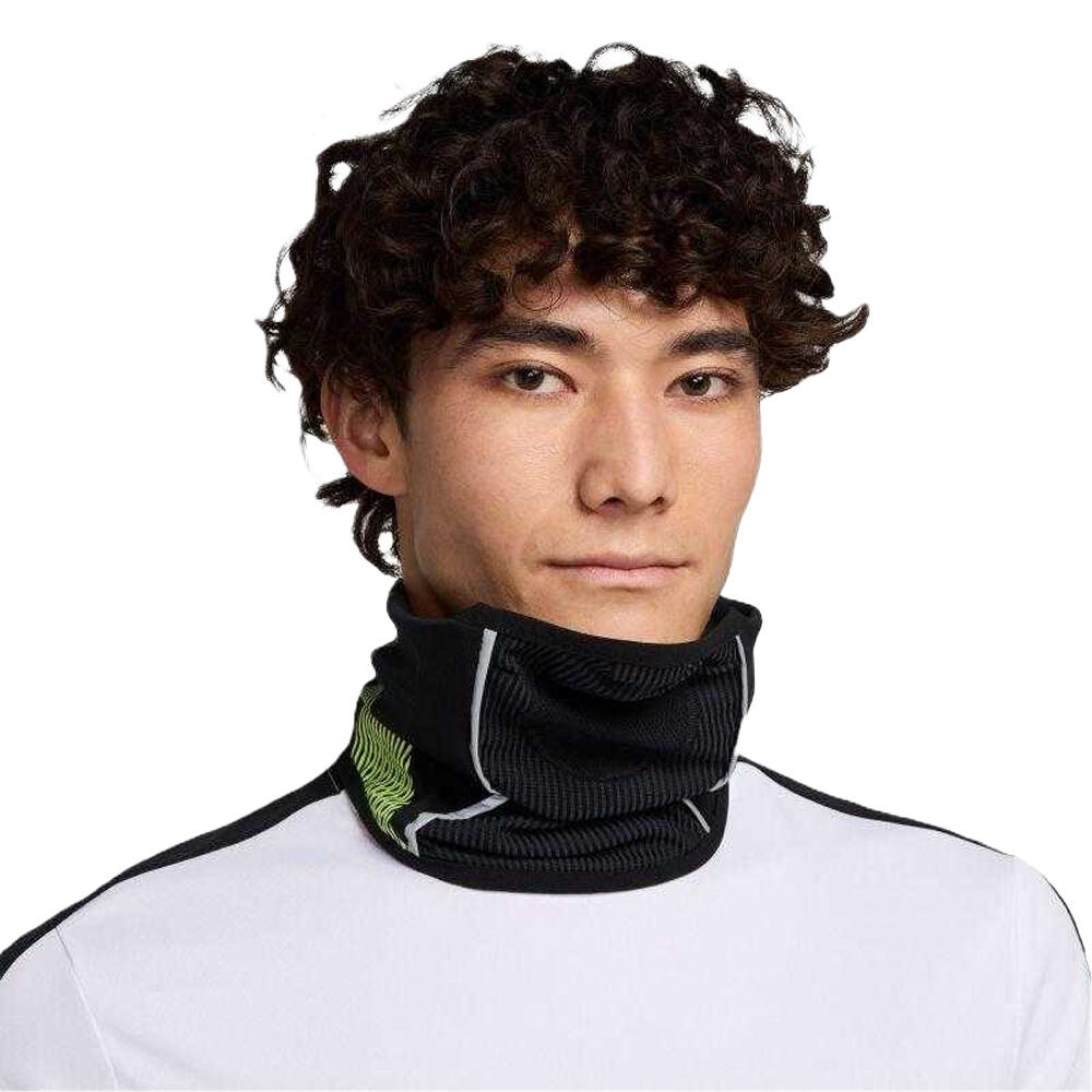 Cachecou ACADEMY Homme (Noir / Vert Fluo / Argenté) 3/4