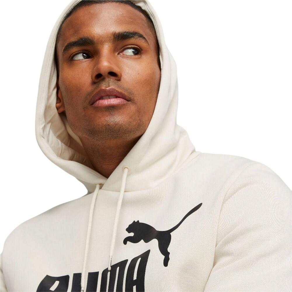 Sudadera con Cremallera Essential Logotipo Grande Noche para Hombre Beige 4/6