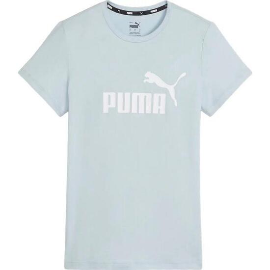 Maglietta Logo Donna Puma Essential Verde