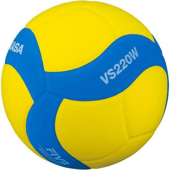 Ballon De Volleyball VS220W (Bleu / Jaune)