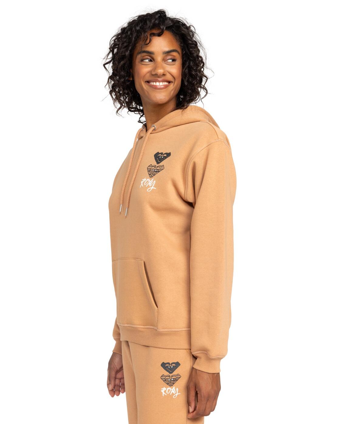 Felpa con cappuccio Roxy modello ERJFT04855-CLB0 per donne 3/5