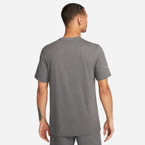 T-shirt uomo nike grigio 7/7