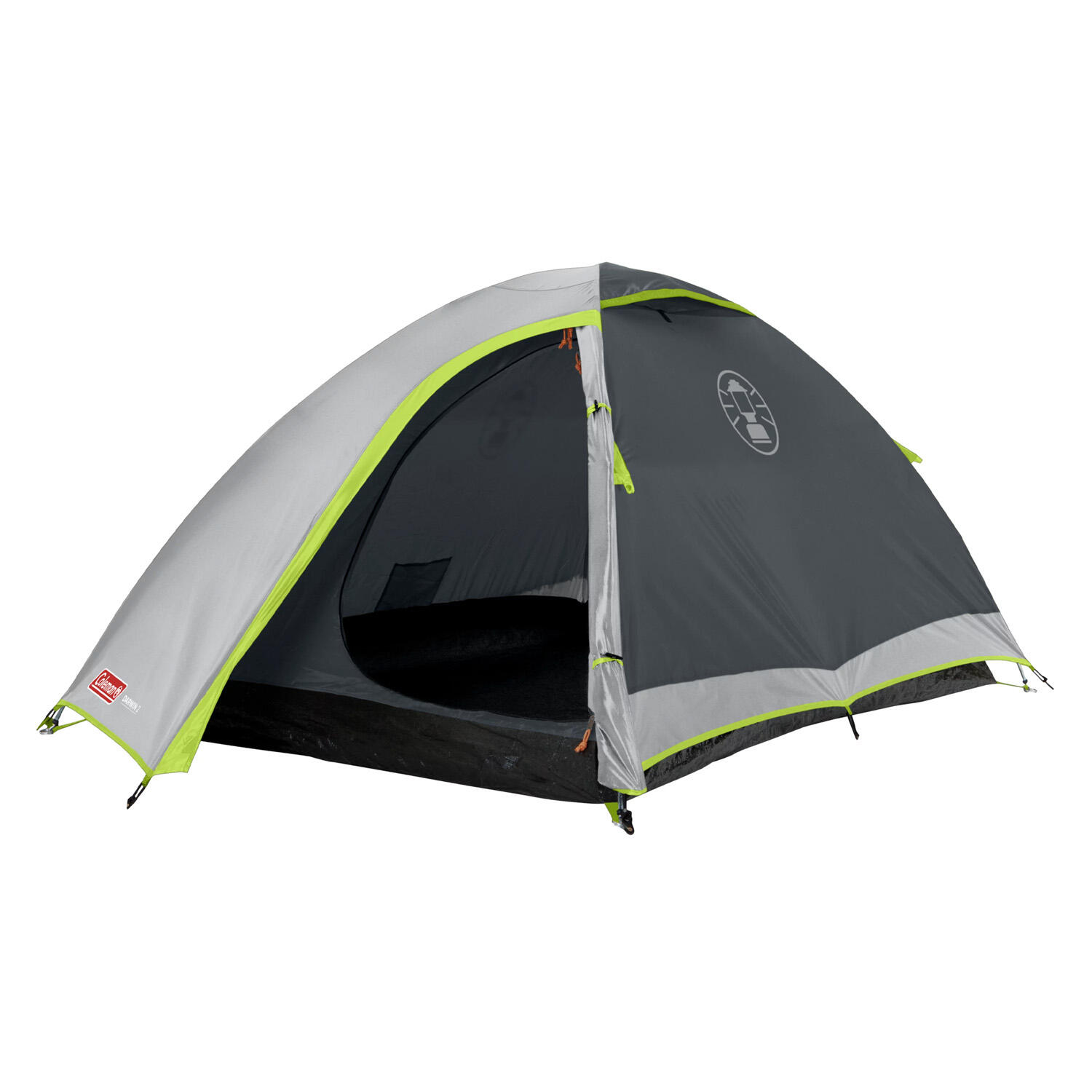 3-Person Darwin Camping & Hiking Tent, Compact, Lightweight & Easy Setup, Green
