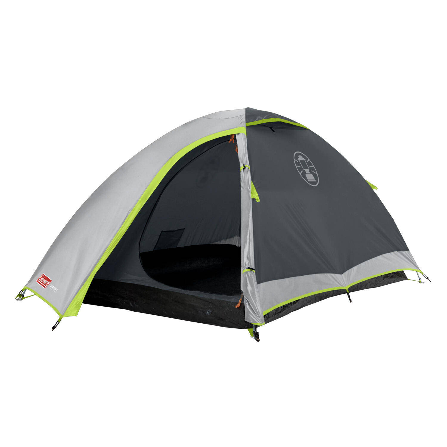 3-Person Darwin Camping & Hiking Tent, Compact, Lightweight & Easy Setup, Green -  1