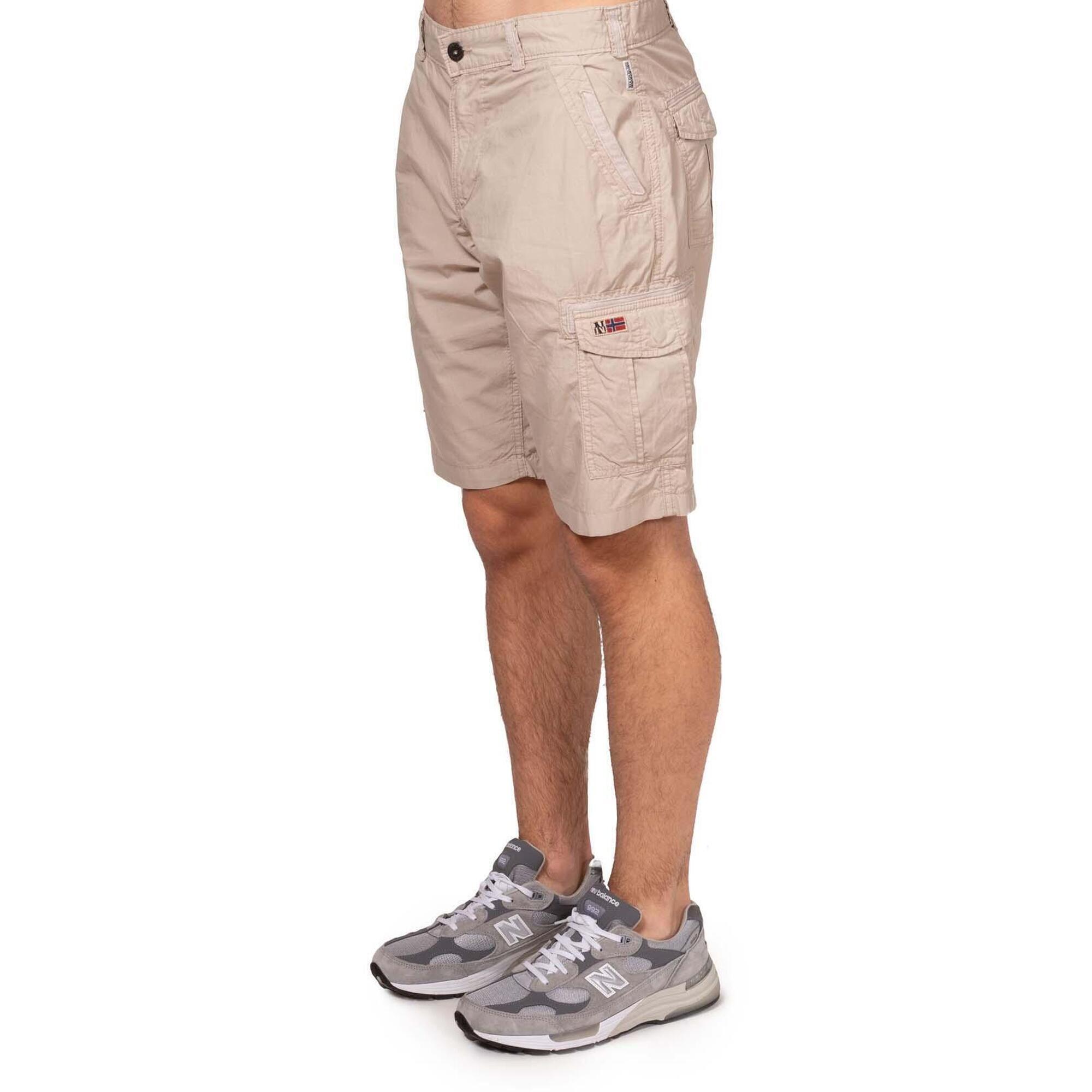 Napapijri - Bermuda Cargo Uomo Narca - Bermuda - Beige - Decathlon