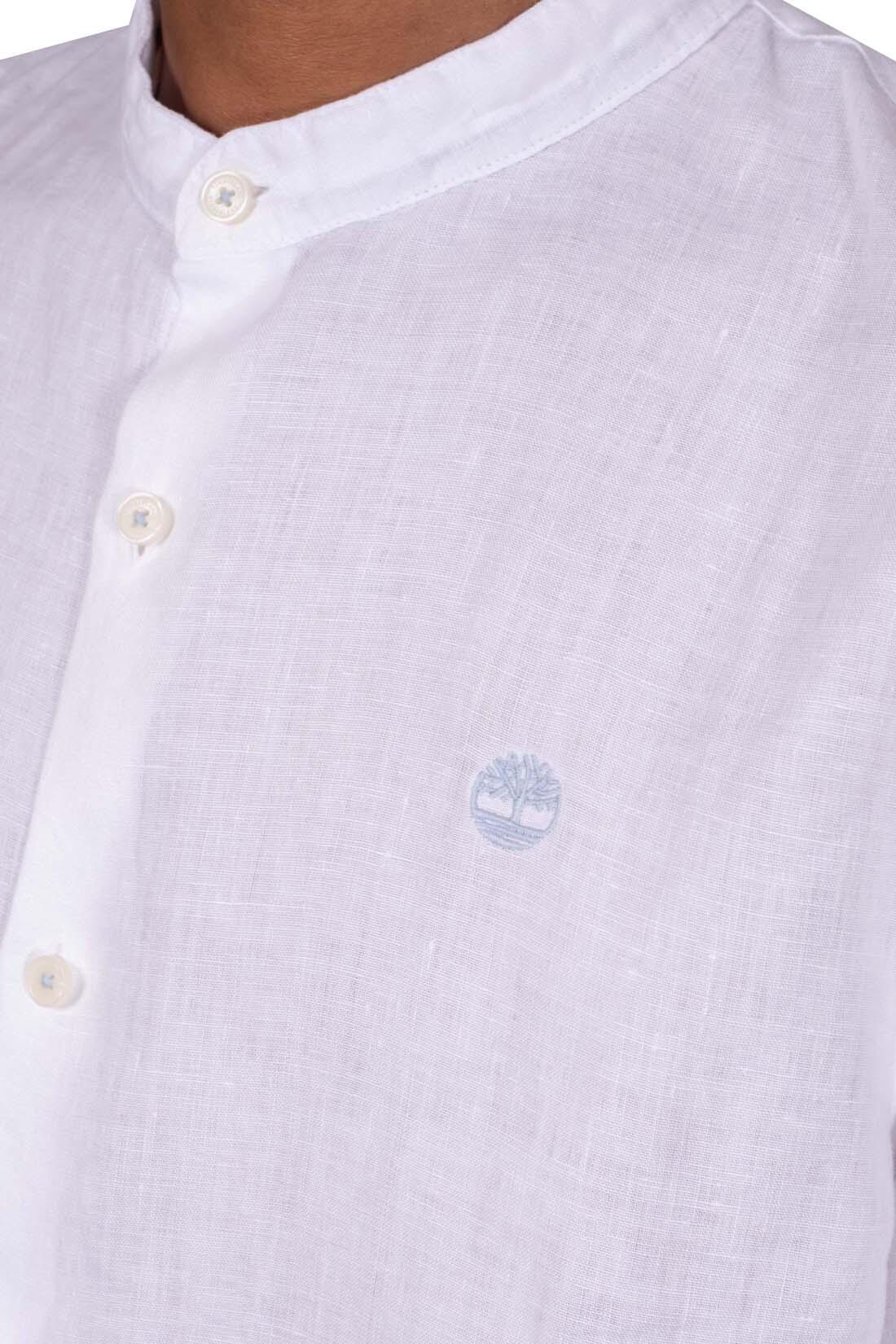 Camicia uomo slim in lino 4/5