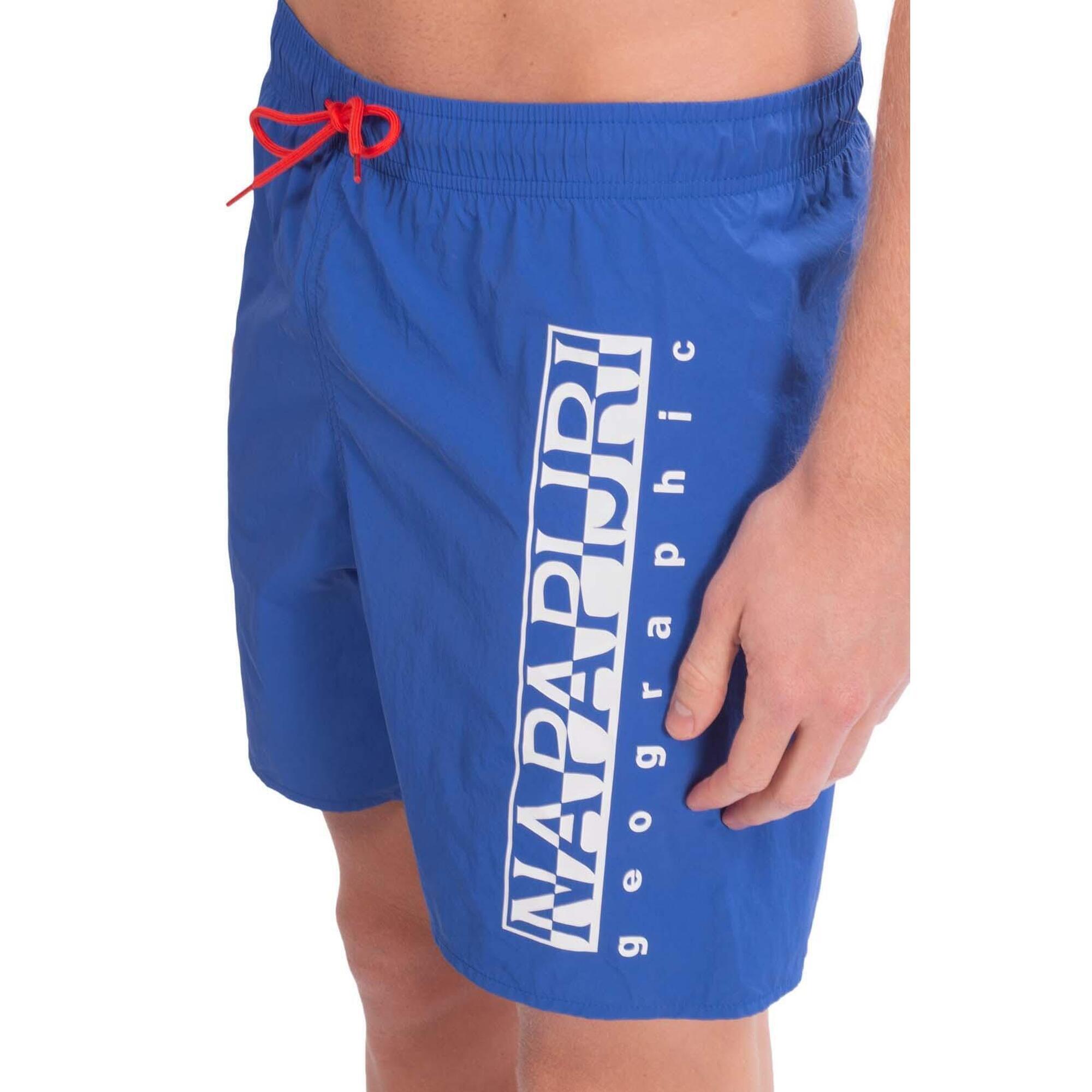 Napapijri - Shorts Mare Uomologo A Contrasto - Maillot De Bain Flottant - Bleu - 40 M - Decathlon