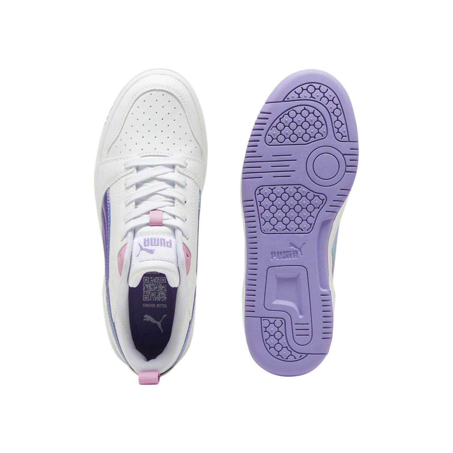 Puma Rebound V6 Lo JR – Tênis Feminino com Visual Esportivo 3/3