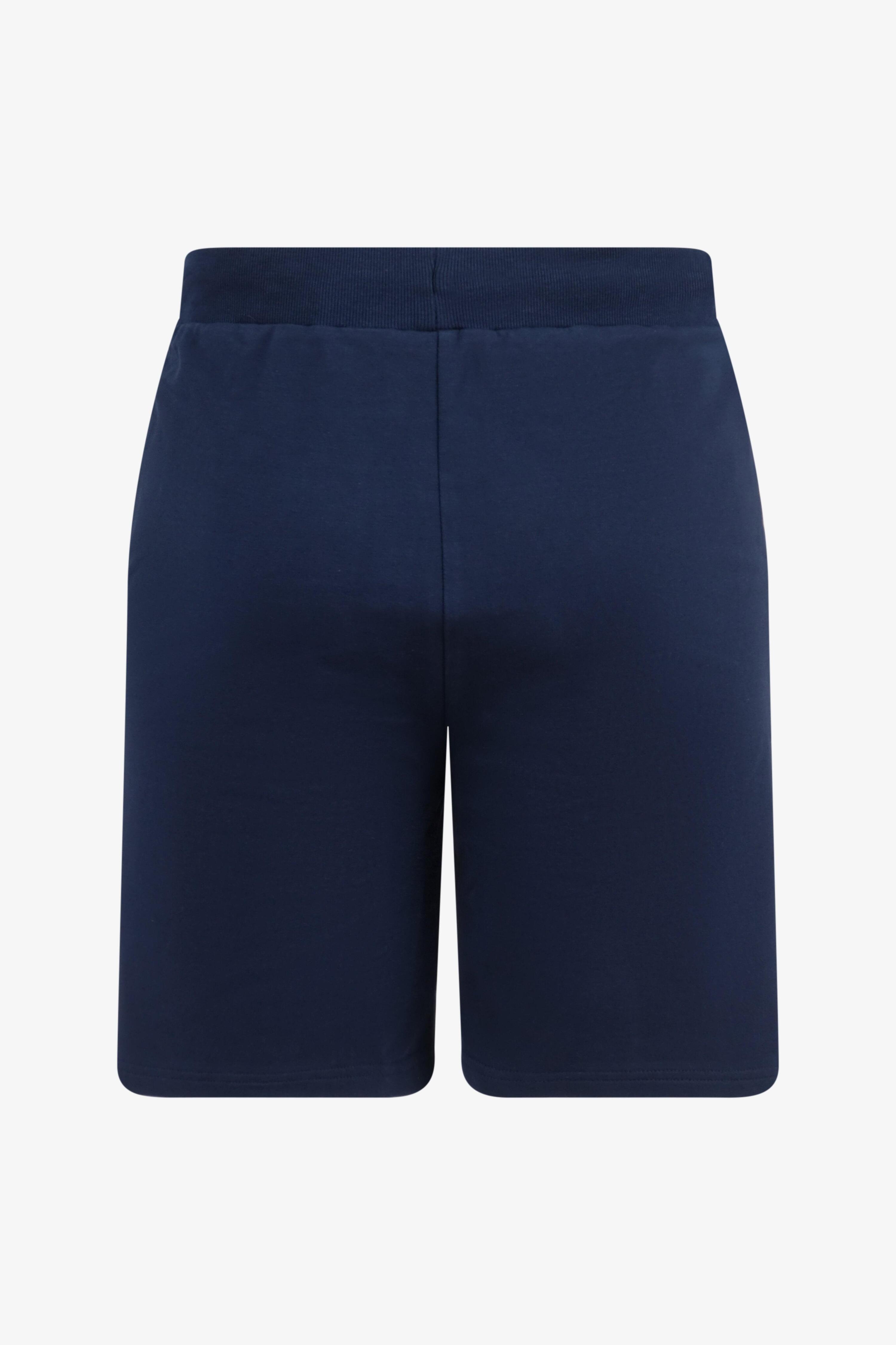 Bermuda joggers Esercito blu in cotone uomo 2/4