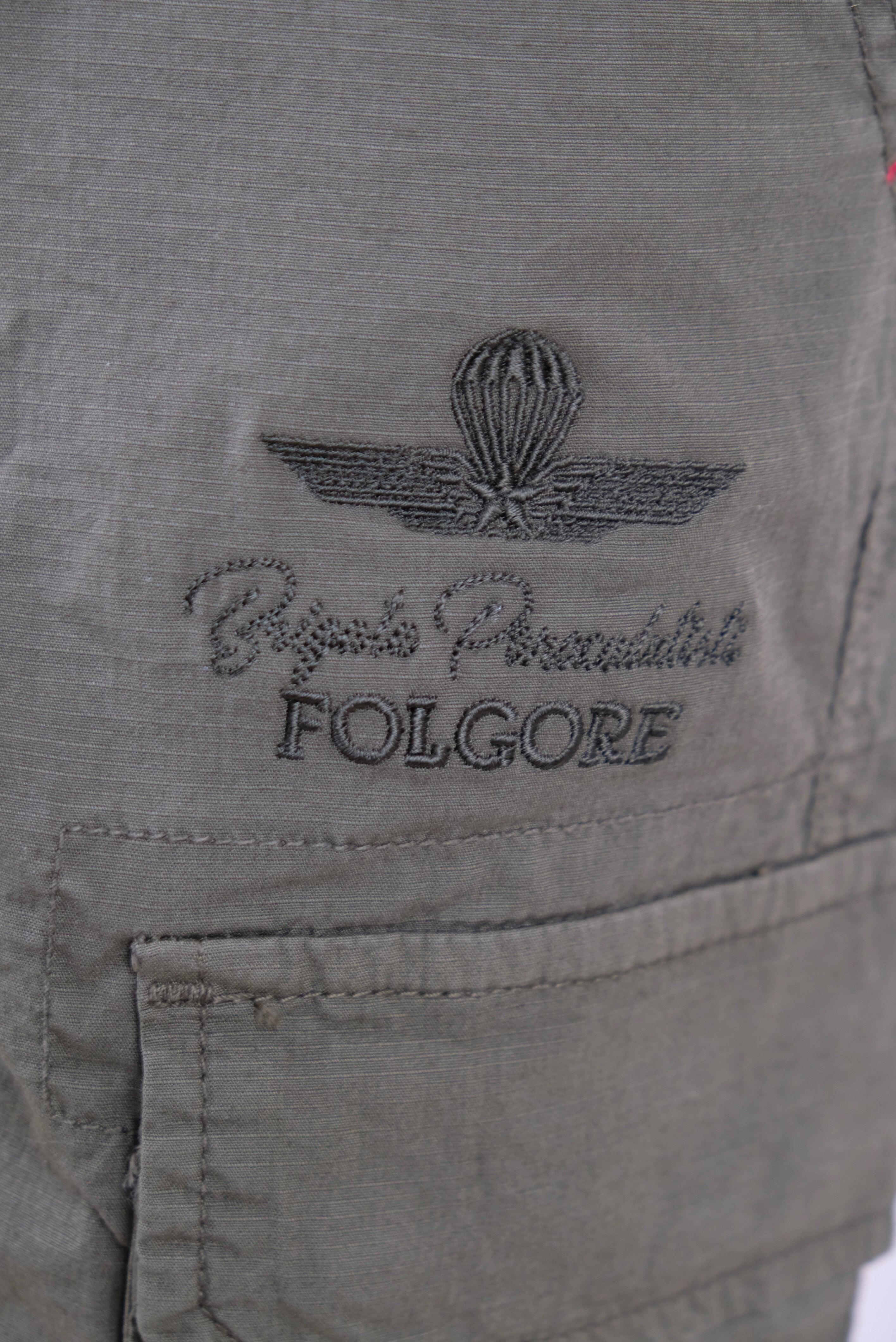 Bermuda Folgore militare in cotone uomo 3/4