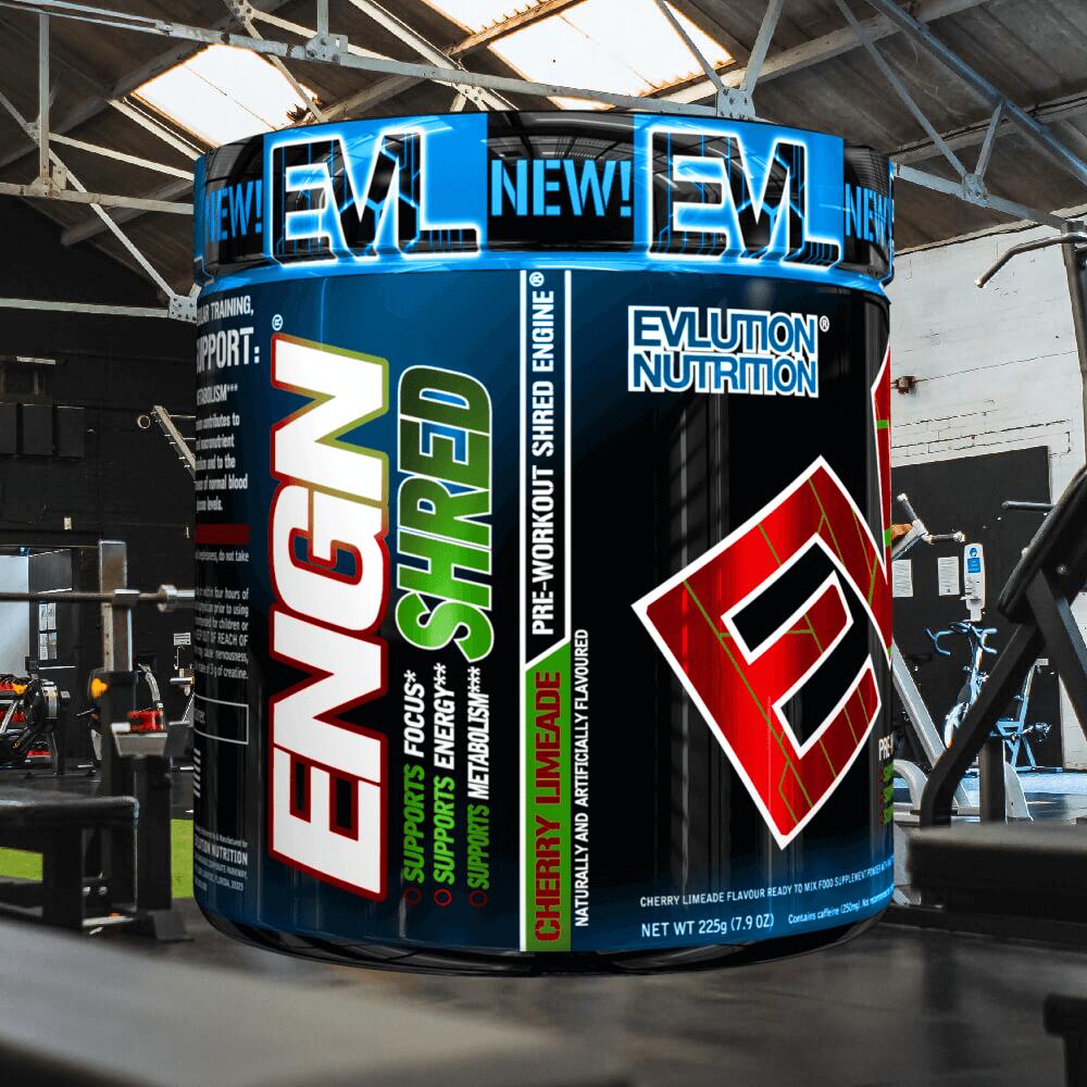 EVL Nutrition ENGN Shred (30 serv) Cherry Limeade - Pré-entraînement 2/3