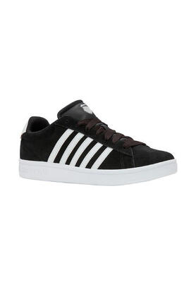 K-SWISS Court Tiebreak II SDE Herren Leder Sneaker Schuhe 09492-013 schwarz