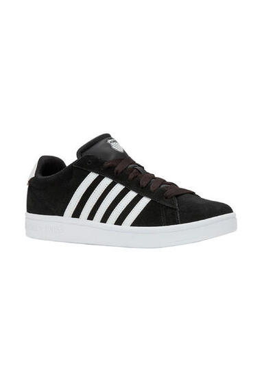 K-SWISS Court Tiebreak II SDE Herren Leder Sneaker Schuhe 09492-013 schwarz