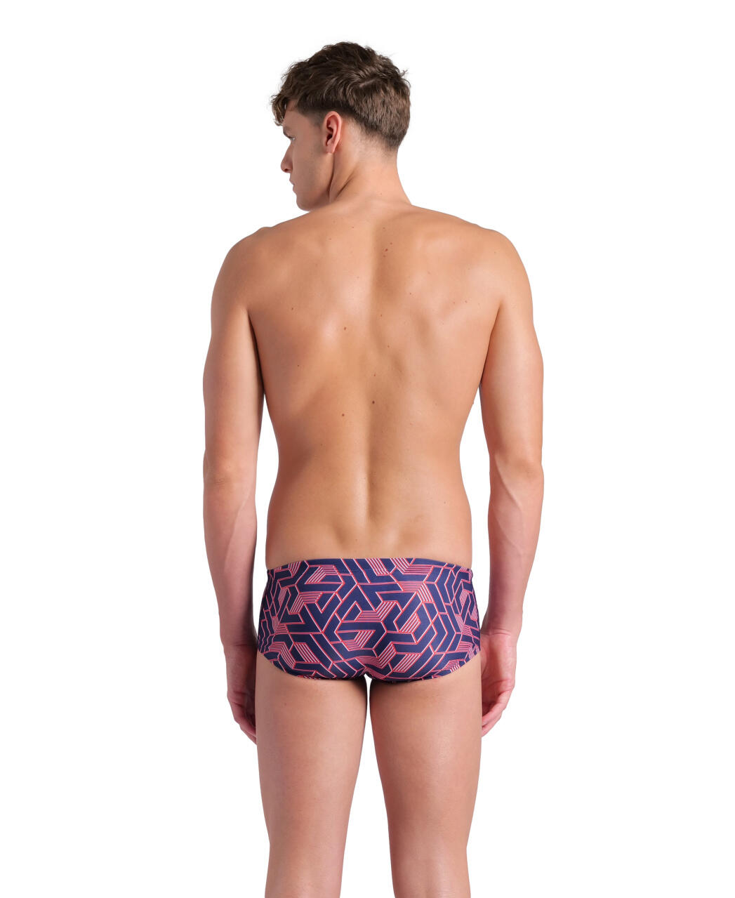 Slip de bain Arena Escape Low Waist Équipe Rouge-Blanc-Bleu 3/5