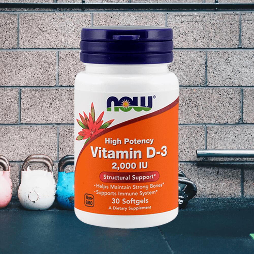 Now Foods Vitamin D3 2000IU (30) Unflavoured - Vitamines, minéraux et santé 2/3