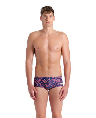 Slip da bagno Arena Escape Low Waist Squadra Rosso-Bianco-Blu