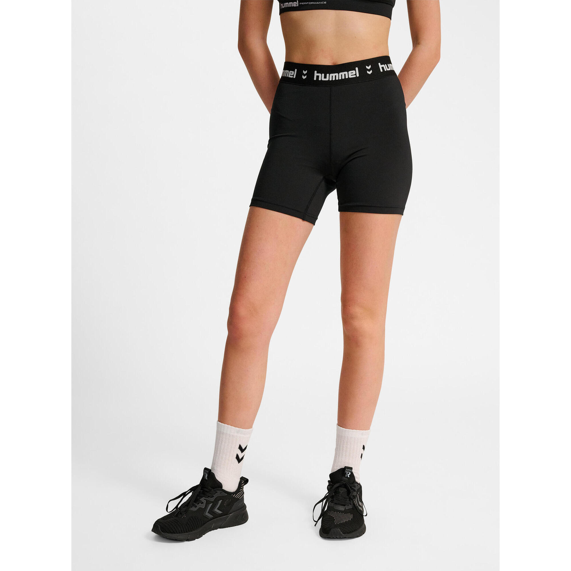 Szorty damskie Hummel Pulse mid waist