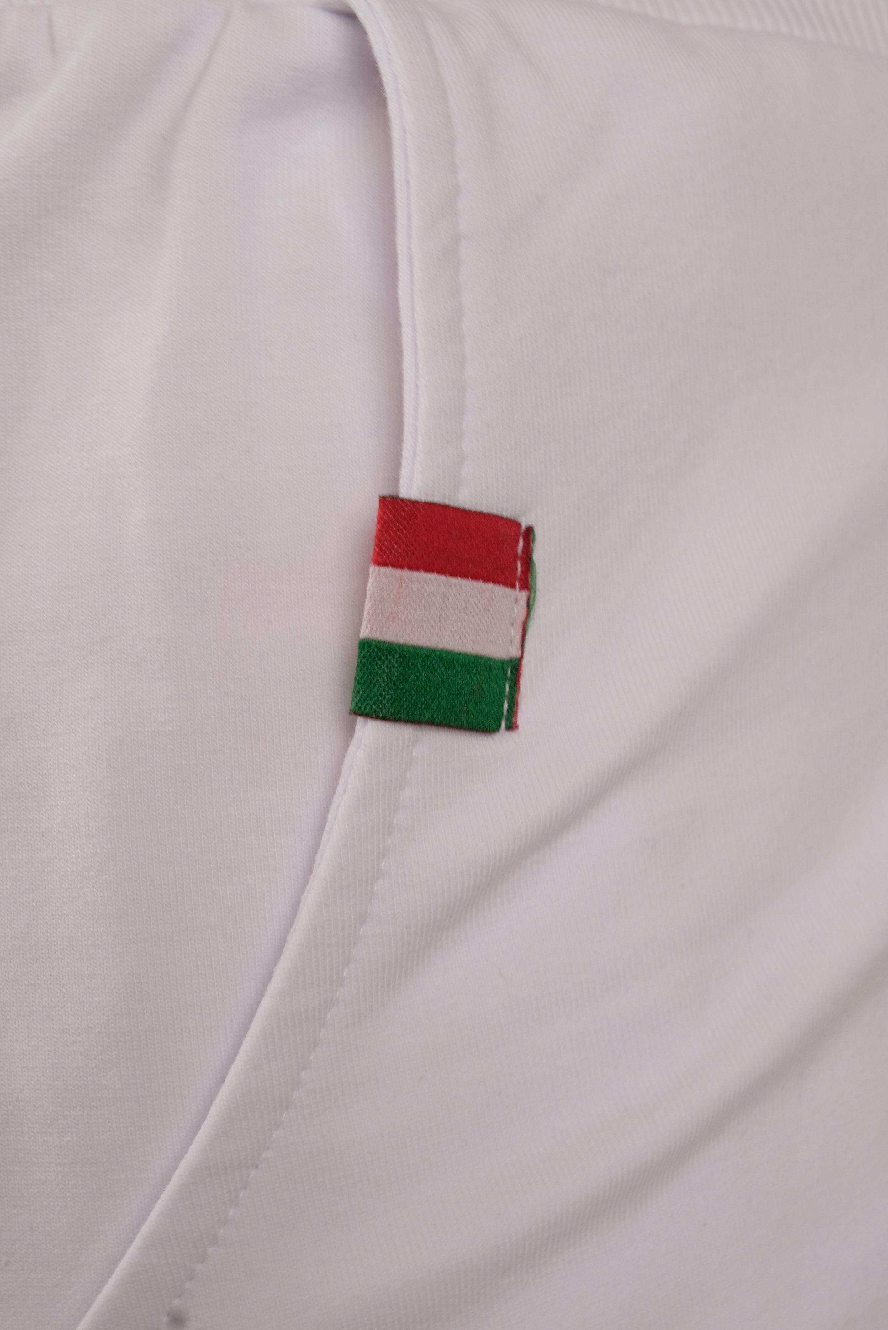 Bermuda joggers Esercito bianchi in cotone uomo 4/4