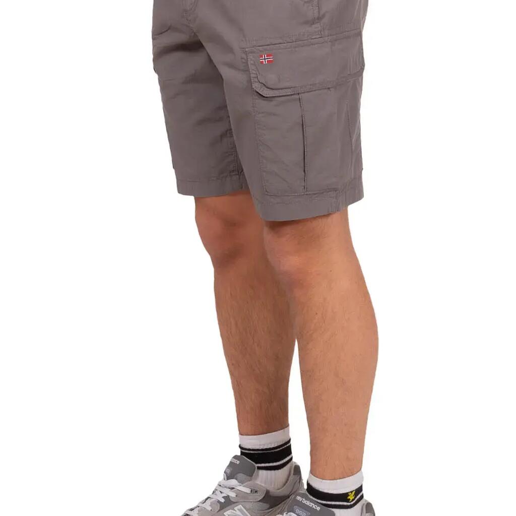 Napapijri Noto cargo bermuda shorts - Men - Grey