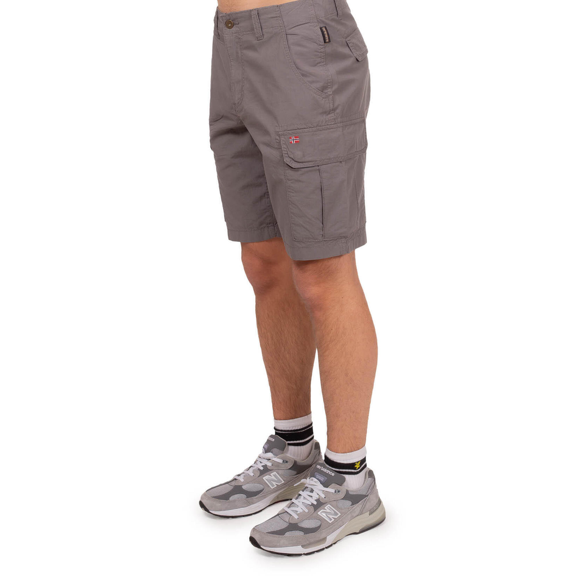 Napapijri - Bermuda Cargo Uomo Noto - Bermuda - Gris - Decathlon
